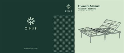 ZINUS TWINXL OWNER'S MANUAL Pdf Download 